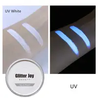 30g/pc Water Based Neon UV White Face And Body Paint Pigment Glow Under Neon for Cosplay, Festival, Party Makeup 1