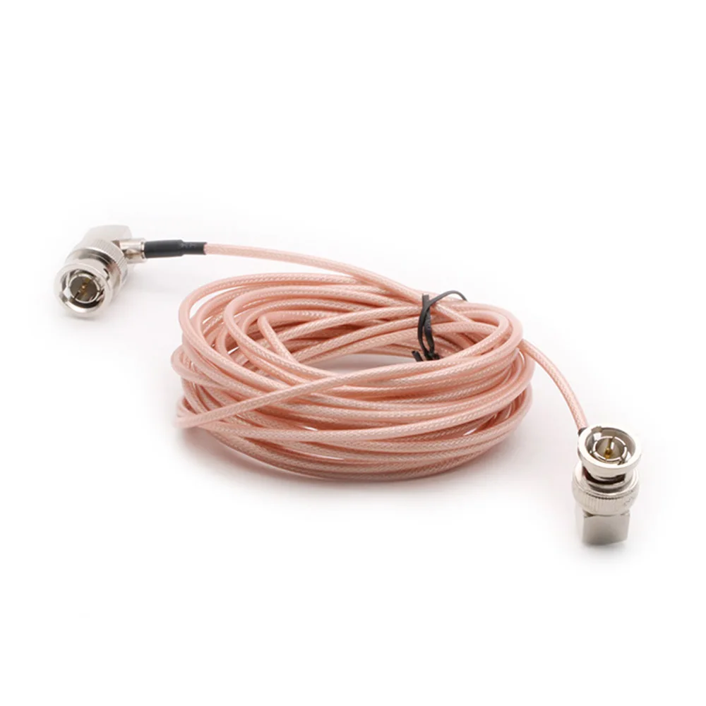 SZRMCC 75 Ohm Rechte Hoek BNC Kabel - RG179 Coaxiale HD SDI Verlengkabel 30cm Mannelijk Naar Vrouwelijk