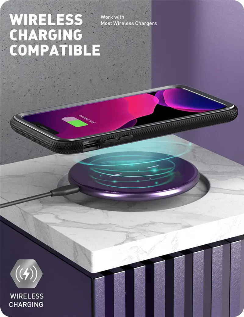 I-BLASON для iPhone 11 6,1 чехол( выпуск) Magma полный корпус бампер сверхмощный защитный чехол со встроенной защитной пленкой