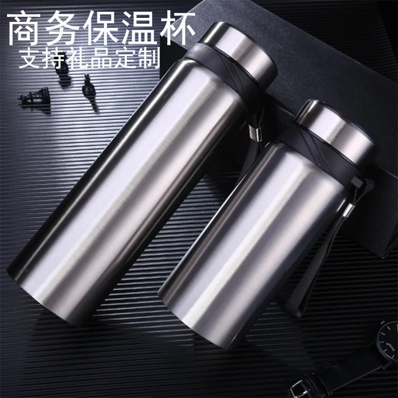 

Business Gift Large-Volume Insulated Stainless Steel Bottle Daily Use the Department Store Shift Glass Customizable Logo