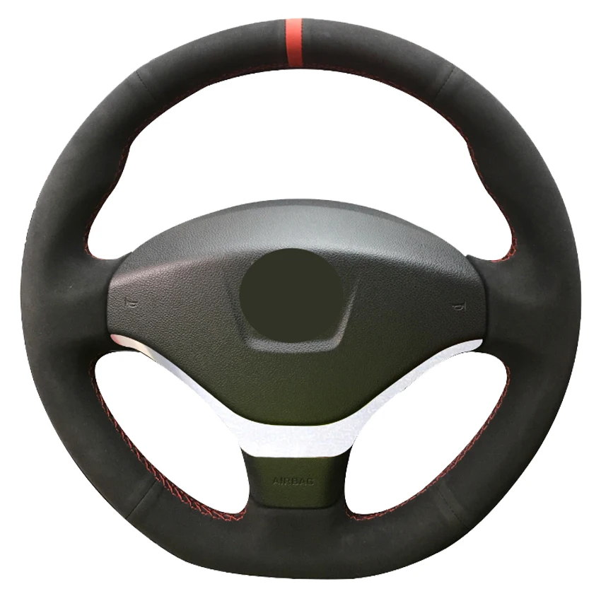 

Черная замша ручная строчка для Peugeot 308 2012-2015 408 2013