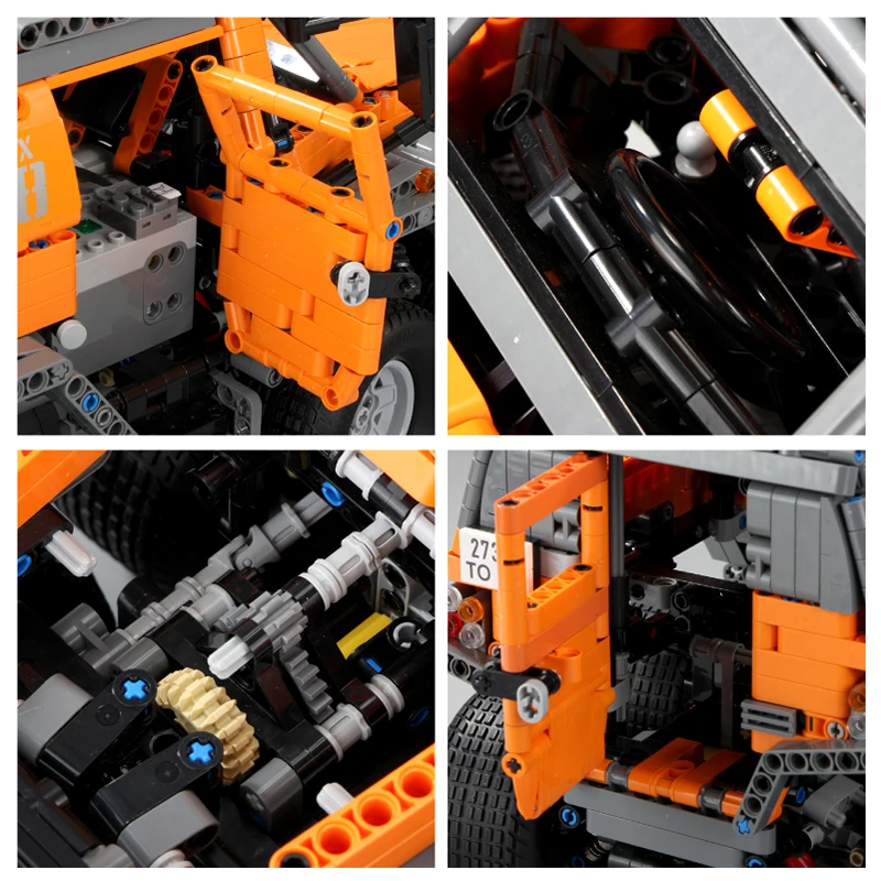 Online Bloques de construcción para vehículos todoterreno modelo de coche Shama Avtoros de la Serie Técnica de berieria, juguetes legoed compatibles con ladrillos educativos