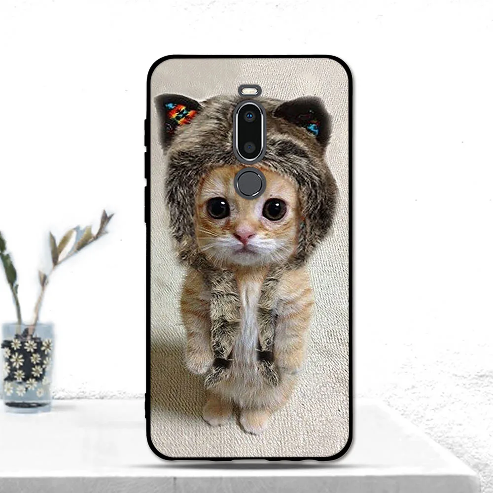 meizu phone case with stones black 5.7" For Meizu M8 Case Silicone Soft TPU Protector Back Cover For Meizu V8 Pro Phone Case Cute Cartoon Printed Pattern Bumper Cases For Meizu