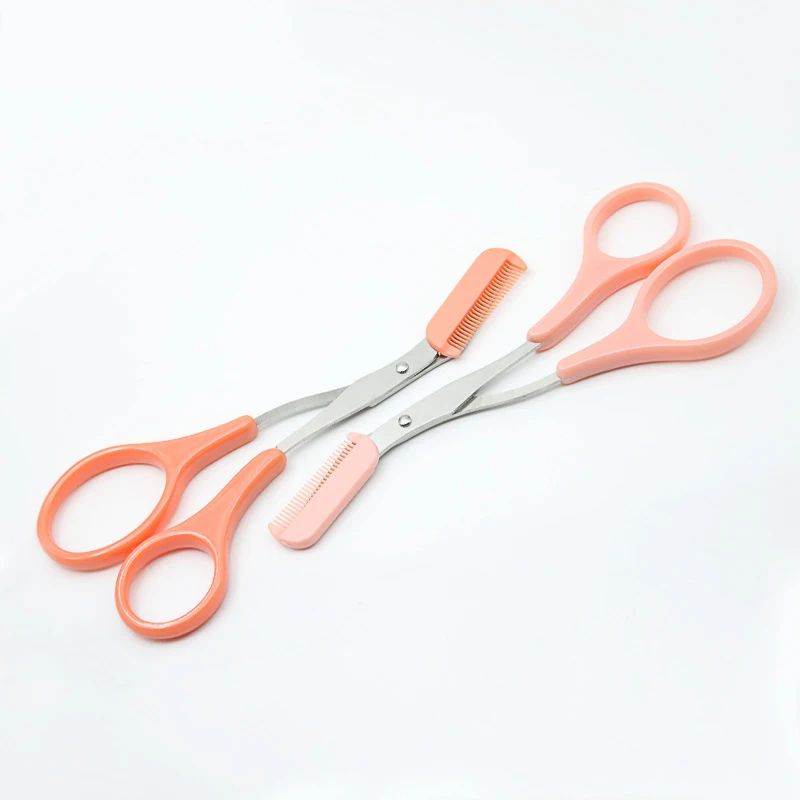 Eyebrow Trimmer Set Eyebrow Trimmer Eyebrow Razor Set Hair Shaver Eyebrow Razor Facial Hair Remover Eyebrow Scissors Hair Remover Eyebrow Trimmer Blade Face Shaver Eyebrow Trimmer Scissor with Comb