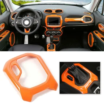 

Control Gear shift trim Interior Auto Central For Jeep Renegade 2016-2019