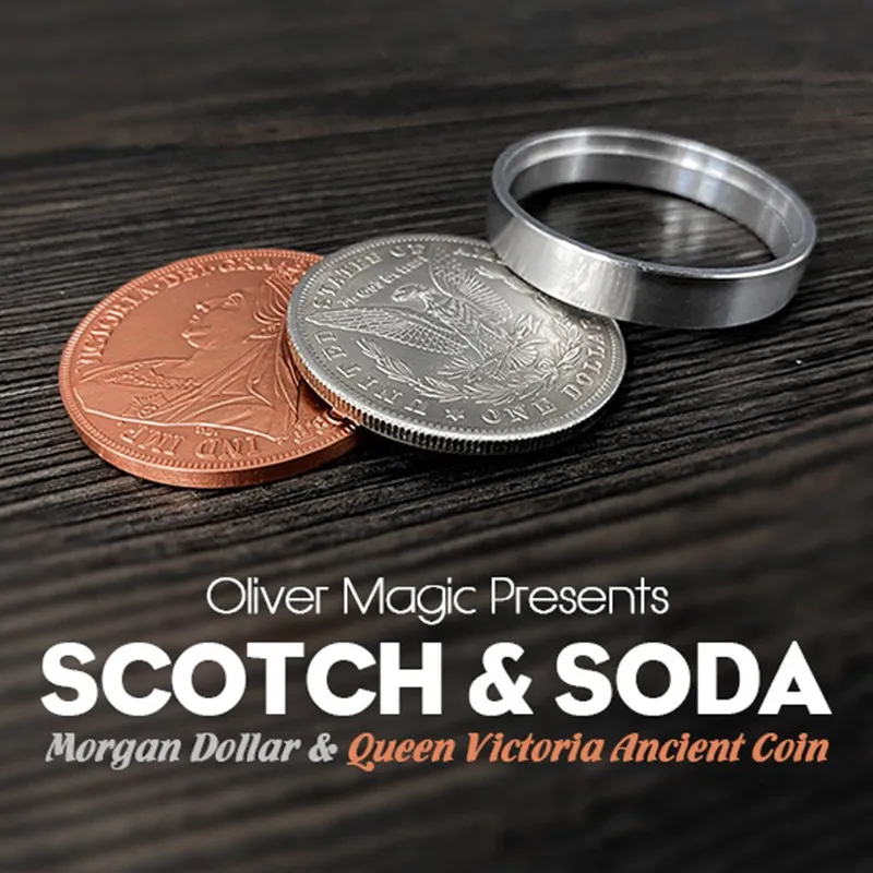 Scotch and Soda Magic Coin Trick Close up