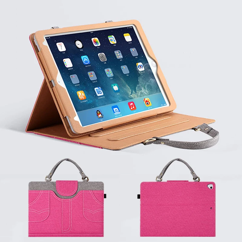 Чехол для планшета iPad air 1 2 PU кожаный портативный чехол mini 3 4 Подставка сумка |