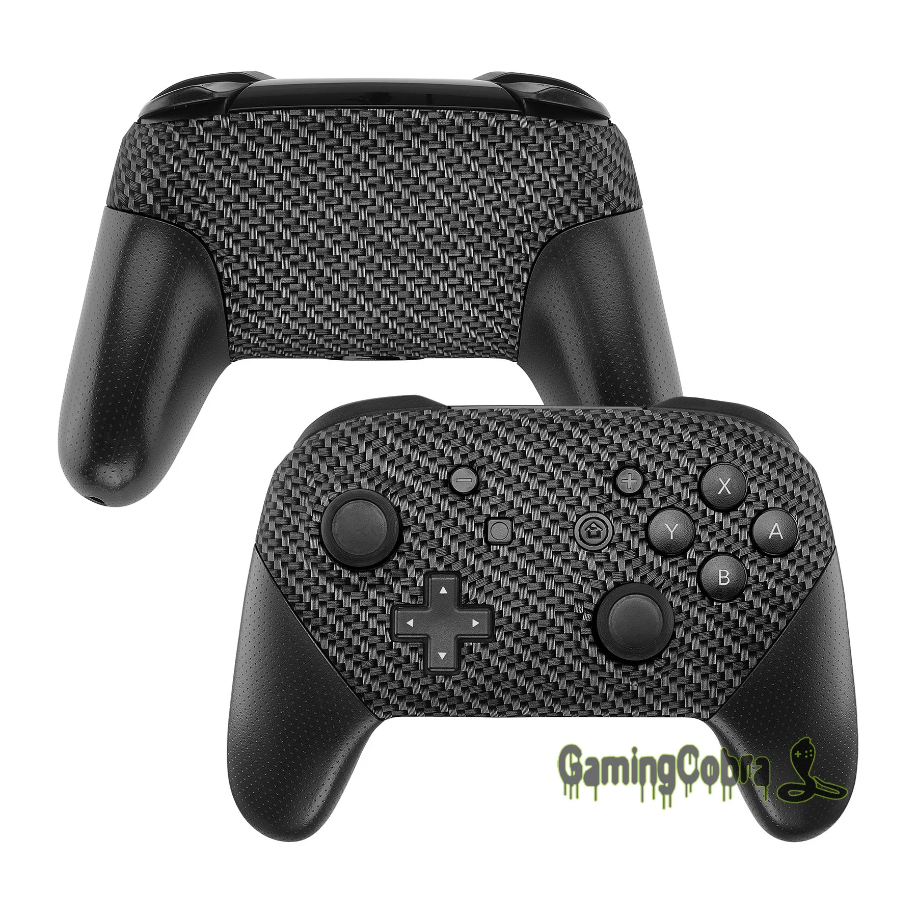 Dianteira e Backplate Capa para ns Personalizado Modelado Toque Macio Placa Substituição Escudo Habitação Case Interruptor Pro Controlador - Image 2