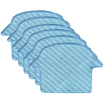

6Pcs Mop Cloth for Ecovacs Deebot CEN630 Vacuum Cleaner Parts Robot Special Accessories Cleaning Cloth Mopping Cloth