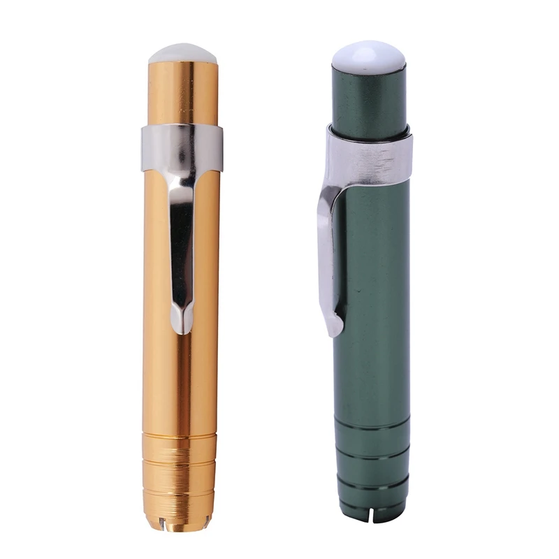 

2 Pcs Black Aluminum Alloy Chalk Keeper Holder (Green&Gold)