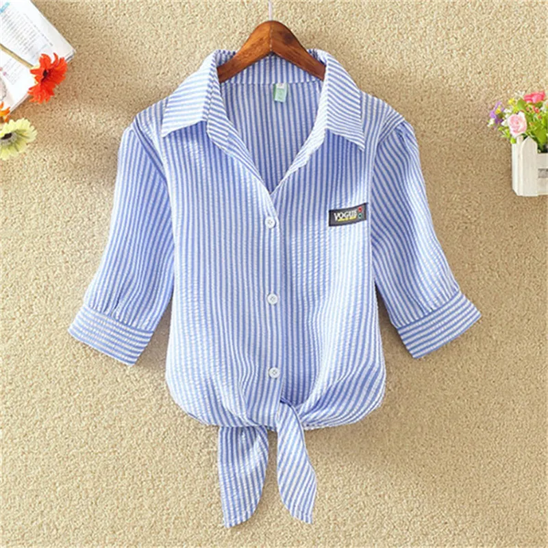 

Womens Blouse Shirt Tops New Fashion Tops Striped Printed Summer Chiffon Blouse Plus Size Short Sleeve Casual Shirt Blusas