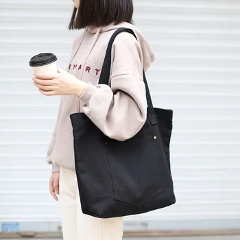 

MIWIND Free Shipping Soft Canvas Bag Large Capacity Women Shopping Bag Ladies Daily Use Handbags Casual Beach Bag Tote LSSJ020