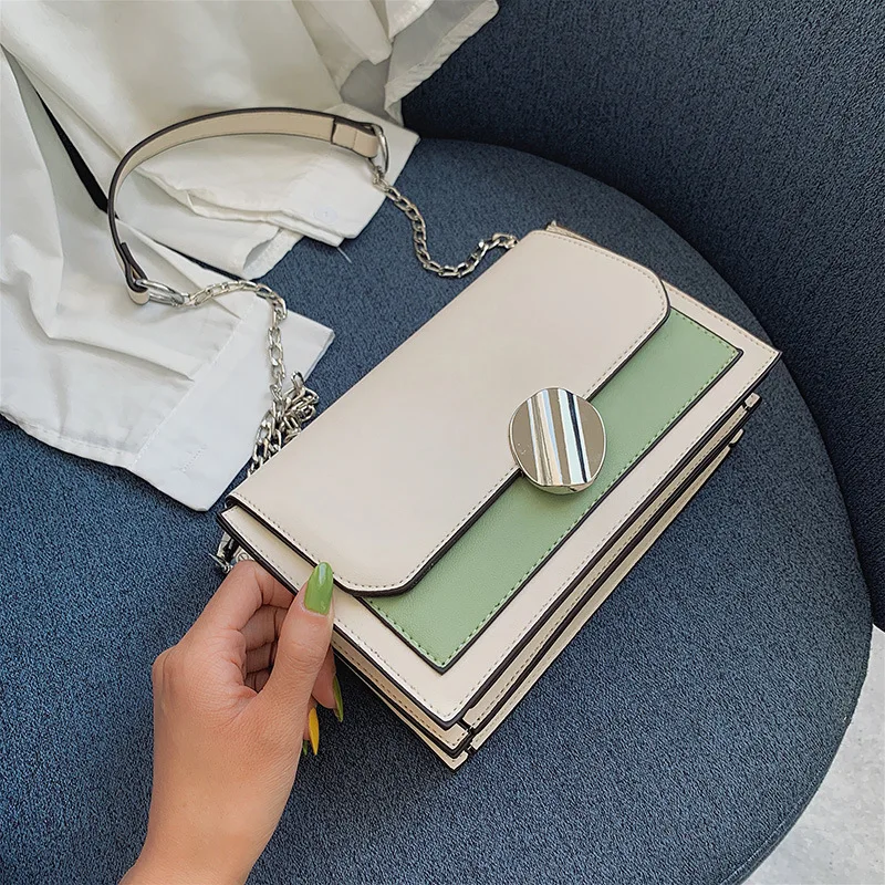

Textured Summer Hipster Versatile Chain Small Bag Women's 2020 New Style Western Style France Non-mainstream Crossbody Bag