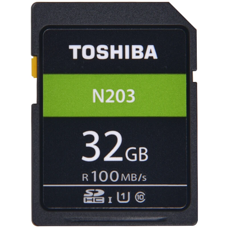 Высокоскоростная карта памяти TOSHIBA SD32G 64G 128G U1 sd-карта с поддержкой цифровых