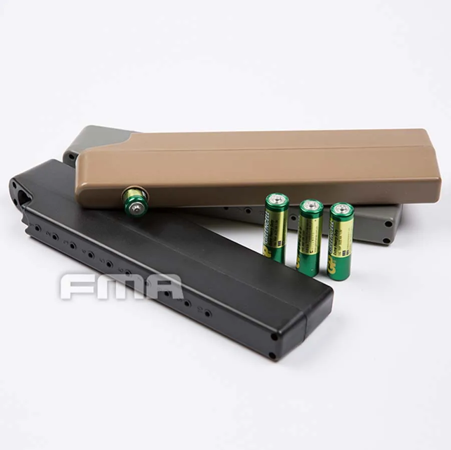 

CR123 BK/DE/FG TB1308 Outdoor Tactical Hunting Multifunctional Battery Storage Box Sports Protective Gear Accessories Box
