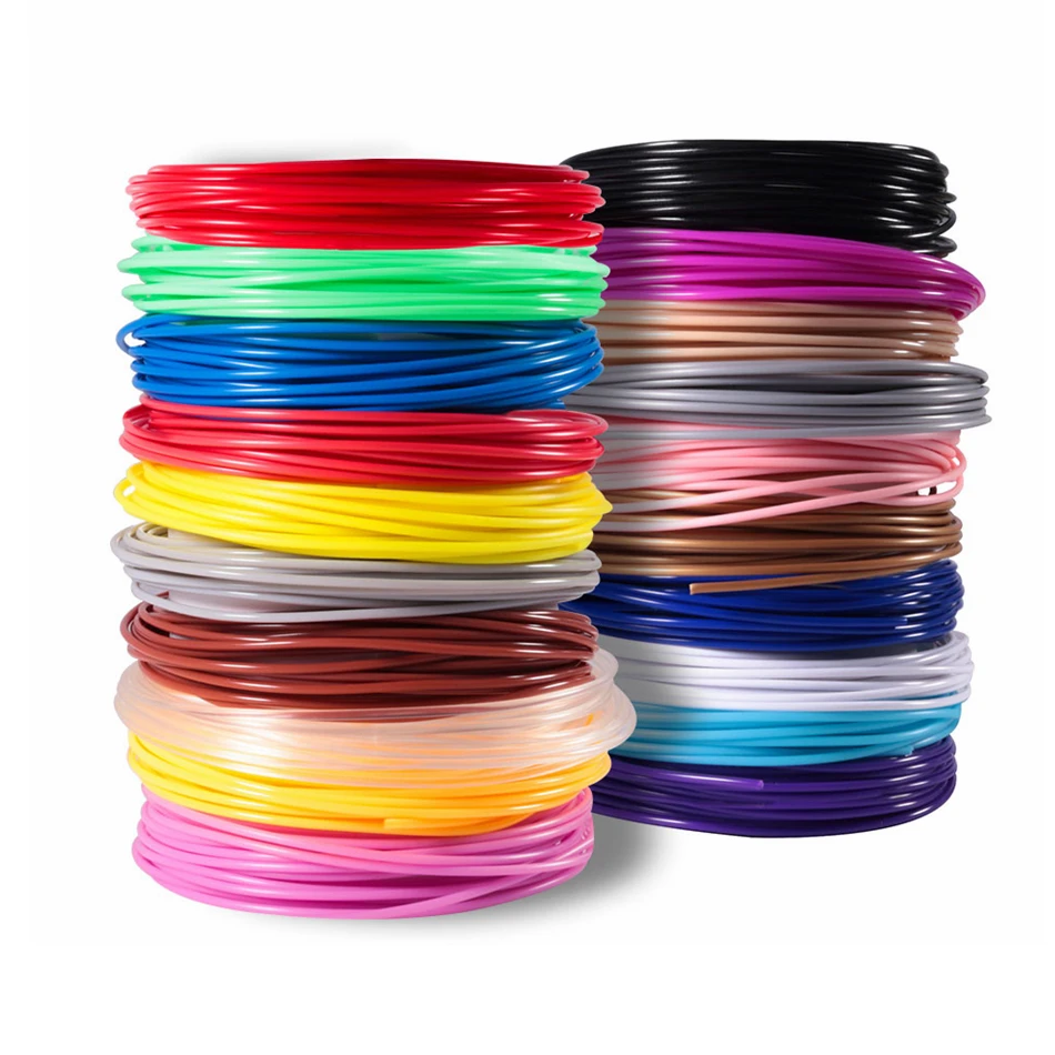 3D Printer Filament 10/20 Rolls 1.75mm 5M PLA Filament Printing Materials For 3d Printer Extruder Pen Accessories