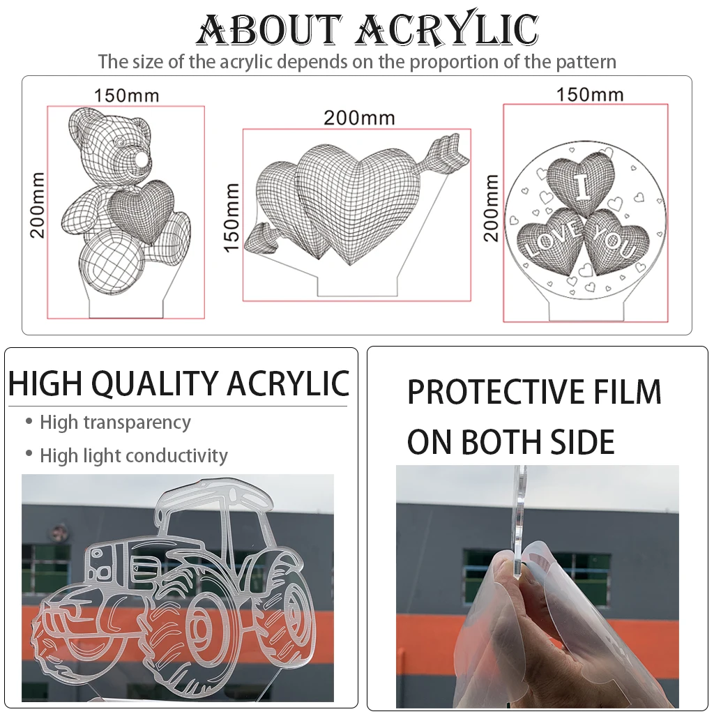 Led �г� ���� �ִϸ��̼� �׸� ���� X ���� ħ�� ��� Nightlight ���� ���� �� ���̺� ���� ��ũ�� Led �߰� ����