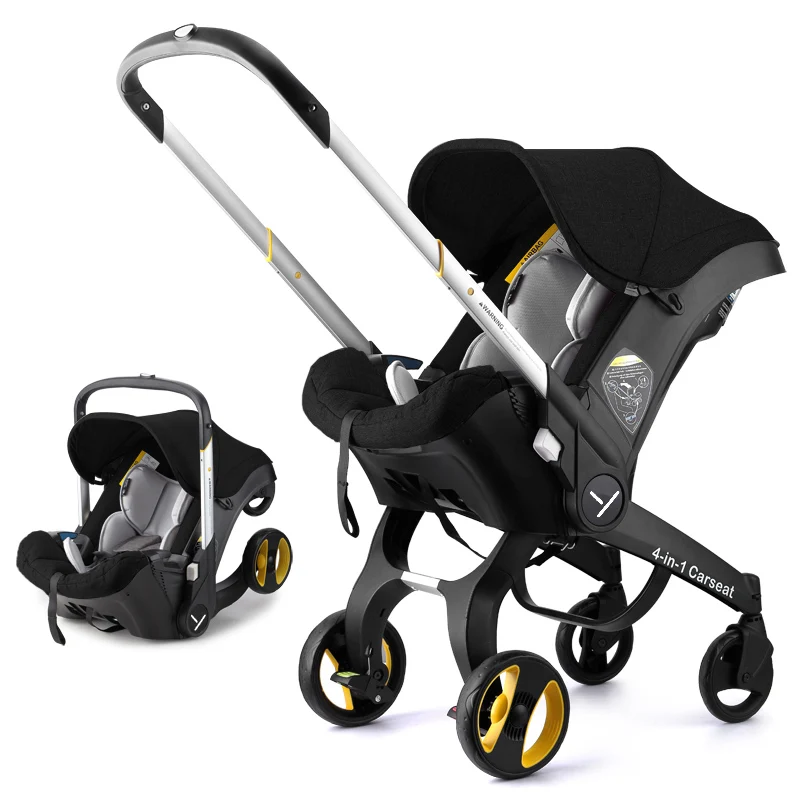 

Baby Stroller 3 in 1 luxury Infant Stroller Luxury Newborn Foldable Anti-shock High View Carriage baby trolley baby pram