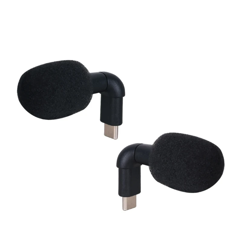 HRIDZ Noise Cancelling Professional Microphone for Mobile Phone Type C or 3.5mm