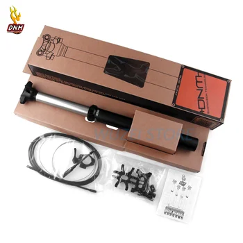 

DNM height adjustable dropper post dropper 30.9/31.6/34.9mm air pressure adjustment lift seat post 380mmx125mm for MTB DH BIN XC
