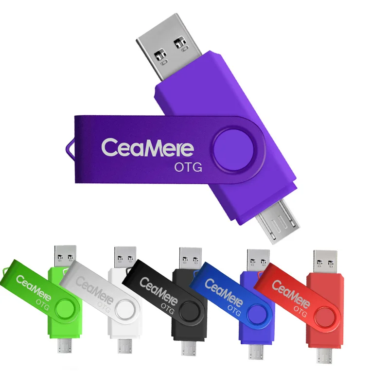5 шт. Ceamere XC OTG USB флэш-накопитель 128 Гб 64 ГБ 32 16 для смартфона | Компьютеры и офис