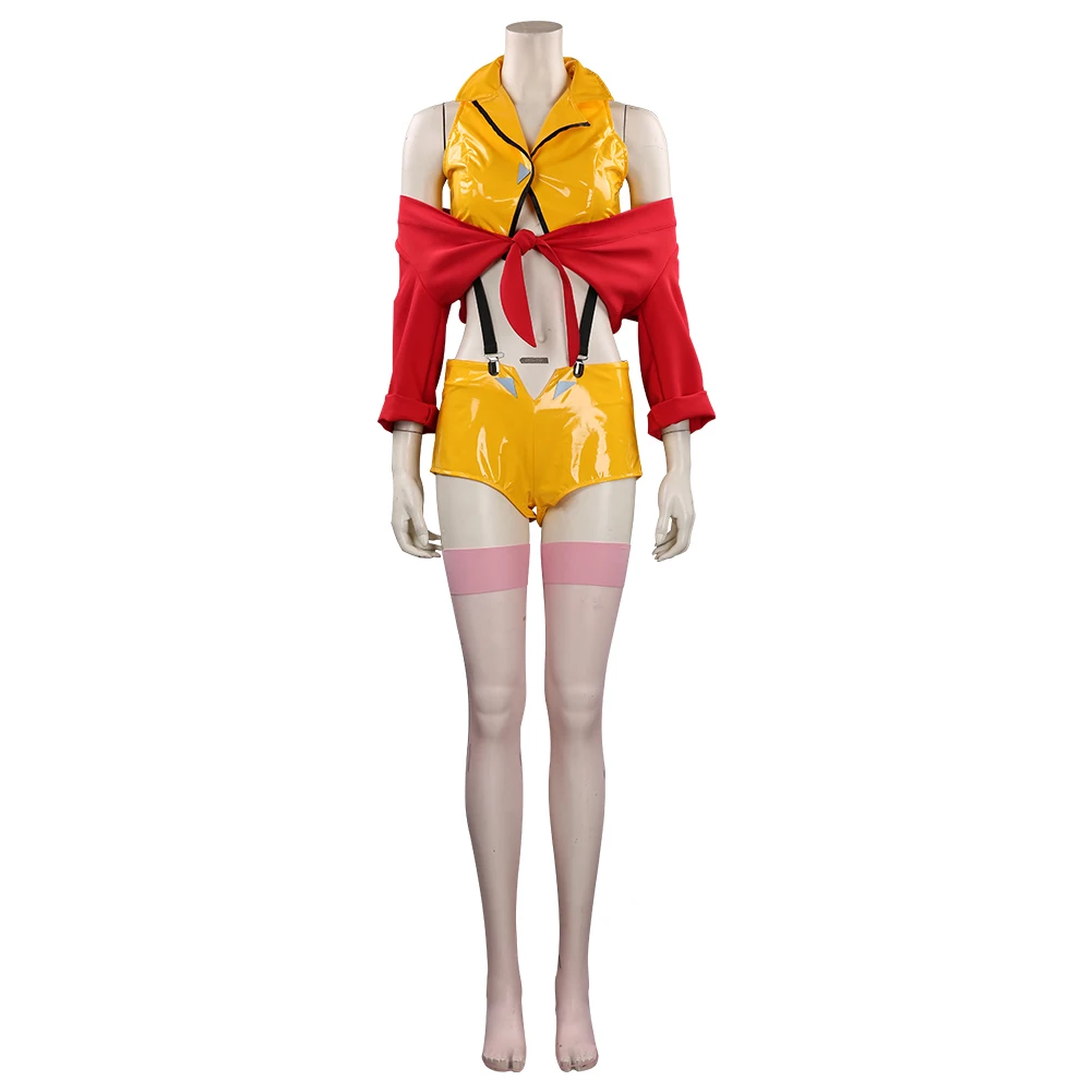Anime Cowboy Bebop Faye Valentine Cosplay Costume Outfits Halloween Carnival Suit 2