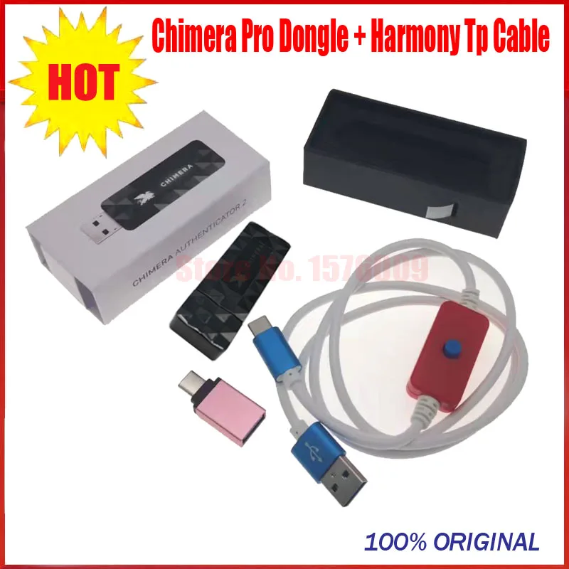 2022 NEW Original Chimera Dongle/Chimera Pro Dongle(Authenticator)with All Modules 12 Months License Activation+Harmony Tp Cable |