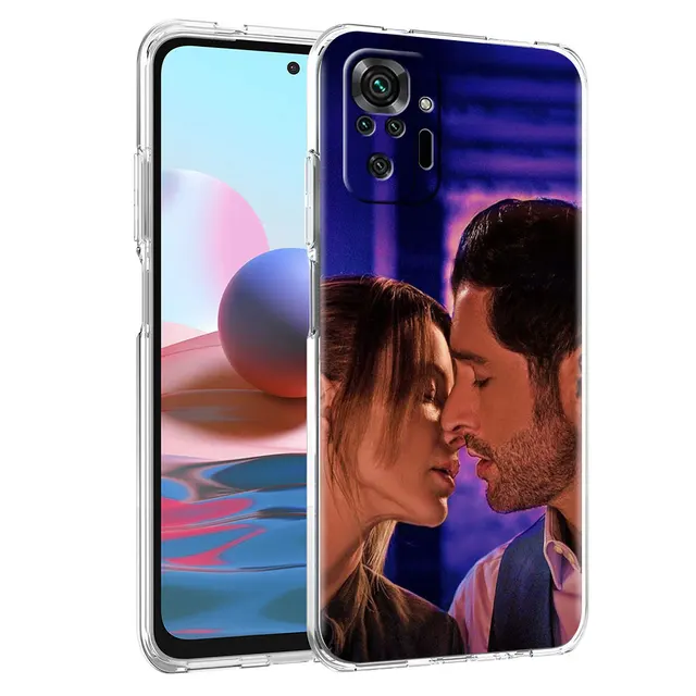 Silicone Cover For Xiaomi Redmi Note 10 9 Pro 9S 8 9C 7 8T 10S 9A 7A 8A K40 K20 Shockproof Soft Phone Case Lucifer TV Funda Capa PTTM-CLS05