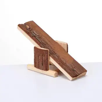 

LanLan DIY Pet Toy Natural Wood Hamster Seesaw for Exercise Leisure Grinding Teeth