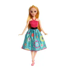 Robes de Ballet florales à la mode pour poupée Barbie, vêtements de fête, accessoires BJD, maison de jeux pour enfants, jouets DIY pour filles, cadeaux, 1/6