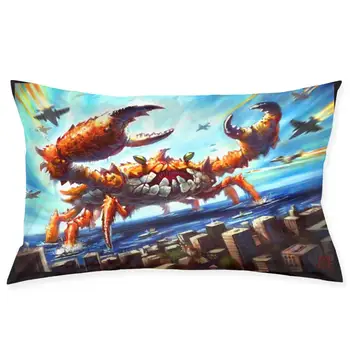 

crab Fashionable pillowcase and rectangular decorative pillowcase 20 "x30"