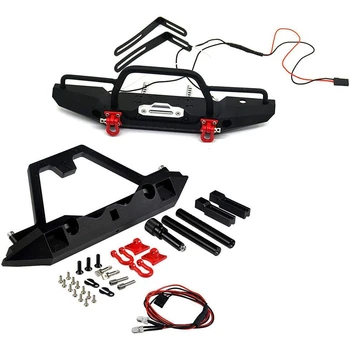 

Hot Front + Rear Bumper Set for TRAXXAS TRX-4 Axial SCX10 II 90046 RC Crawler (Front &Rear Bumper)