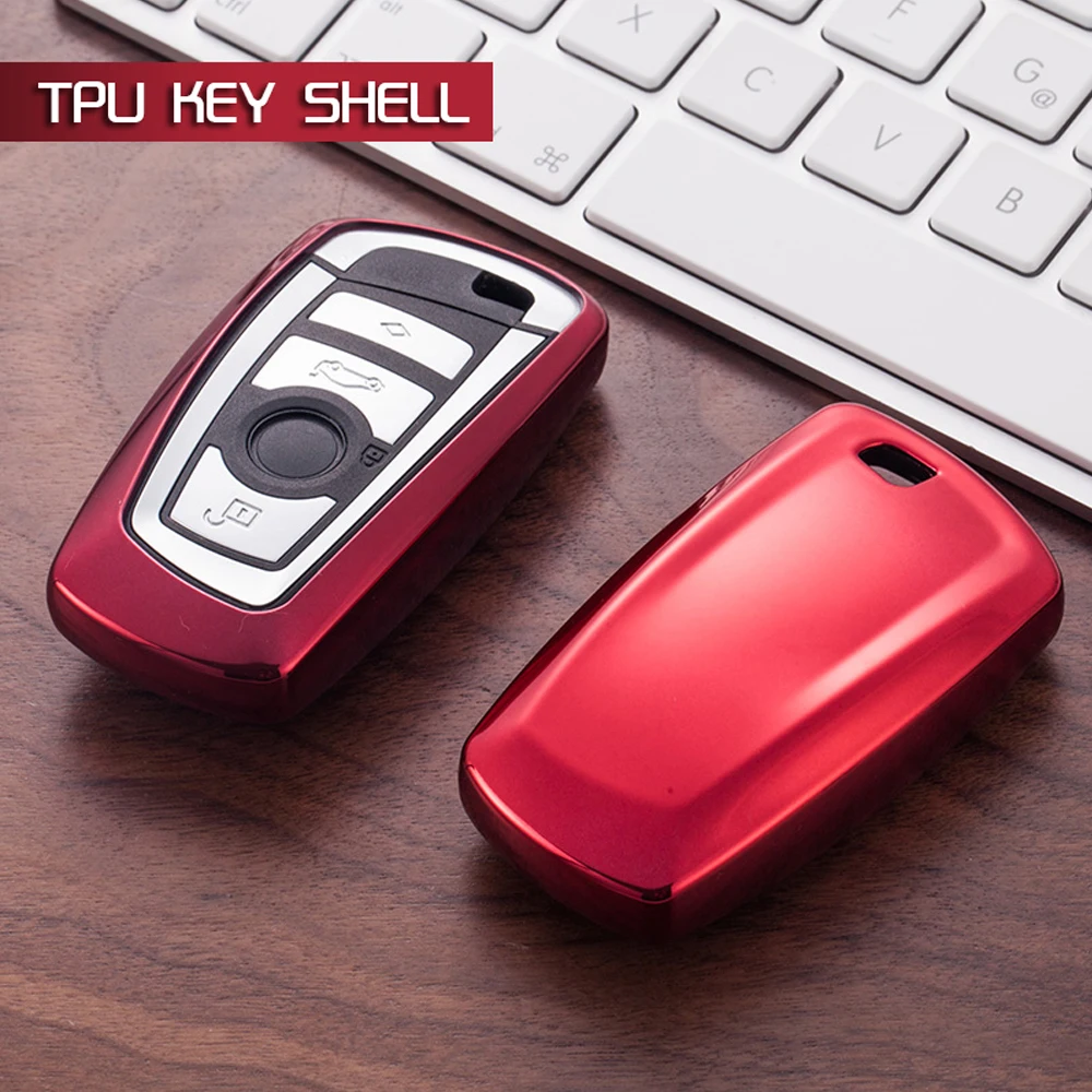 

Remote 2/3 Button Car key case wallet key ring Fit For BMW F31 F34 F11 F07 F20 F25 F26 Z4 X1 X3 X4 M1 M2 M3 M4 M5 E90 E34 E56