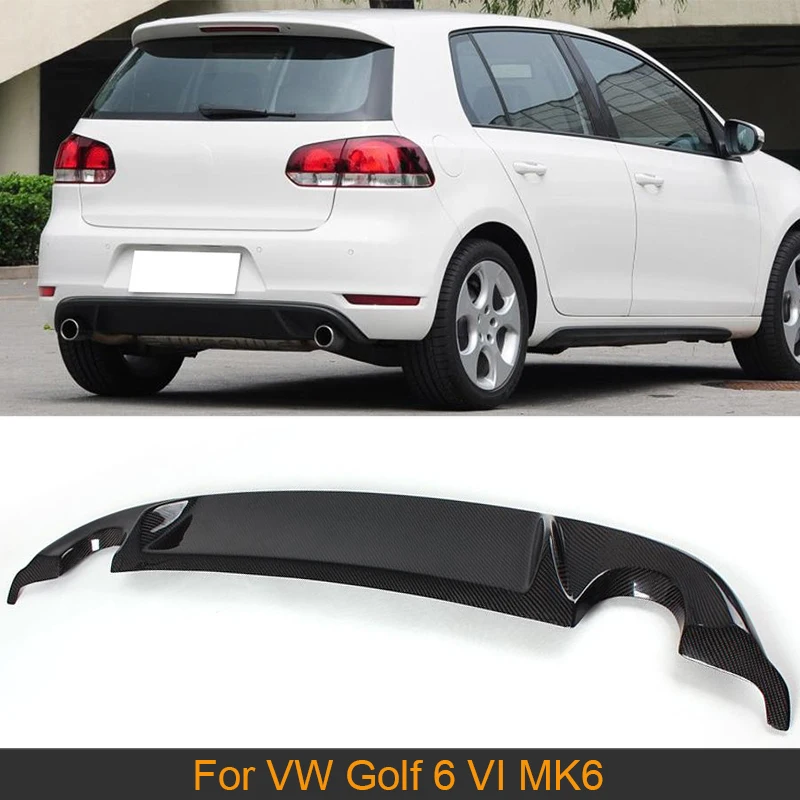Автомобильный задний бампер диффузор спойлер для Volkswagen VW Golf 6 VI MK6 губ из