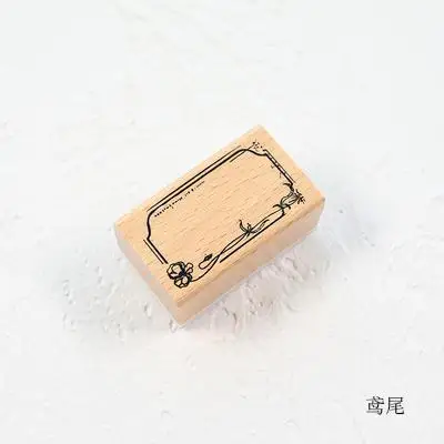 Винтажные классические этикетки штамп DIY деревянные и резиновые штампы для скрапбукинга канцелярские товары Скрапбукинг Стандартный штамп - Цвет: 3