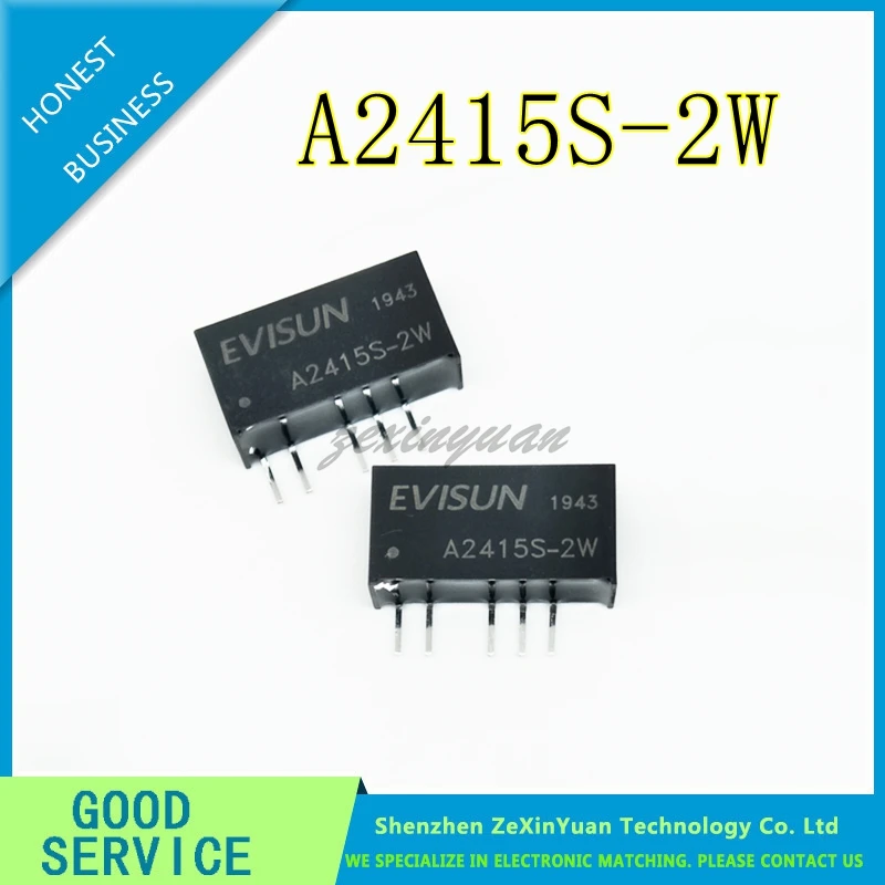2PCS-10PCSA2415S-2W A2415S SIP-5 новыйвходная модуль 24В до 15В