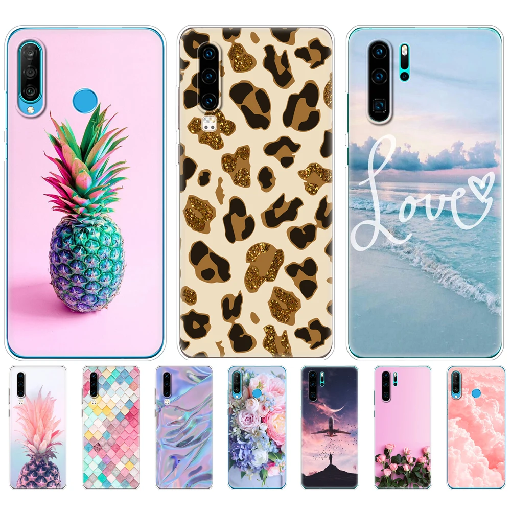 Чехол для Huawei P30 Pro чехол силиконовый мягкий телефона задняя крышка фотосессия P 30
