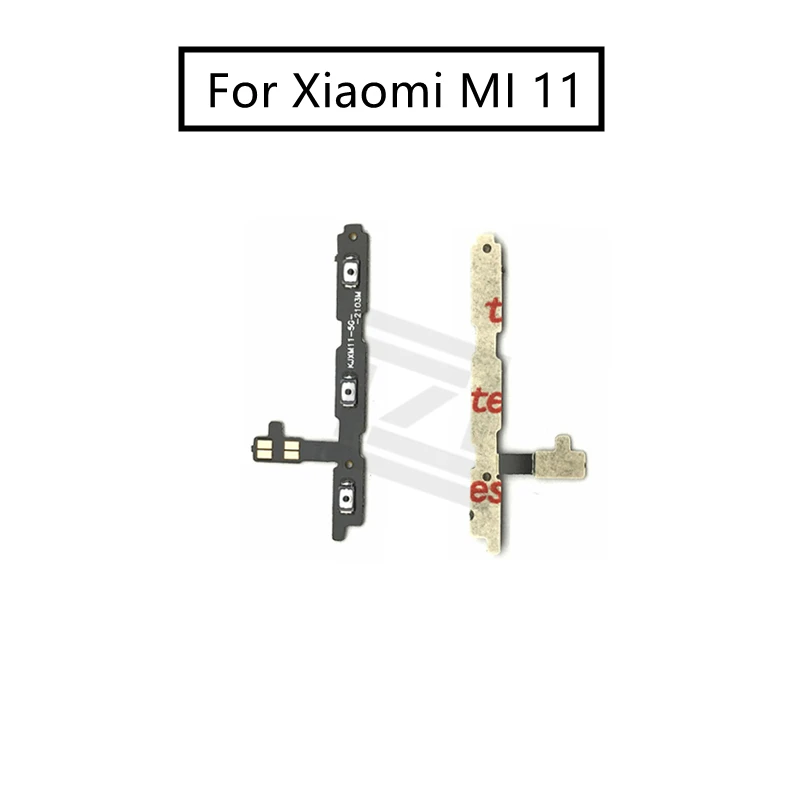 

for Xiaomi Mi 11 Power Volume Side Key Button Flex Cable ON OFF Switch Flex Cable Replacement Repair Parts Test QC