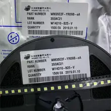 400 шт WOOREE высокомощный светодиодный Светодиодный подсветка 2 Вт 6 в 3535 150 лм холодный белый ЖК-подсветка для ТВ WM35E2F-YR09B-eA ТВ