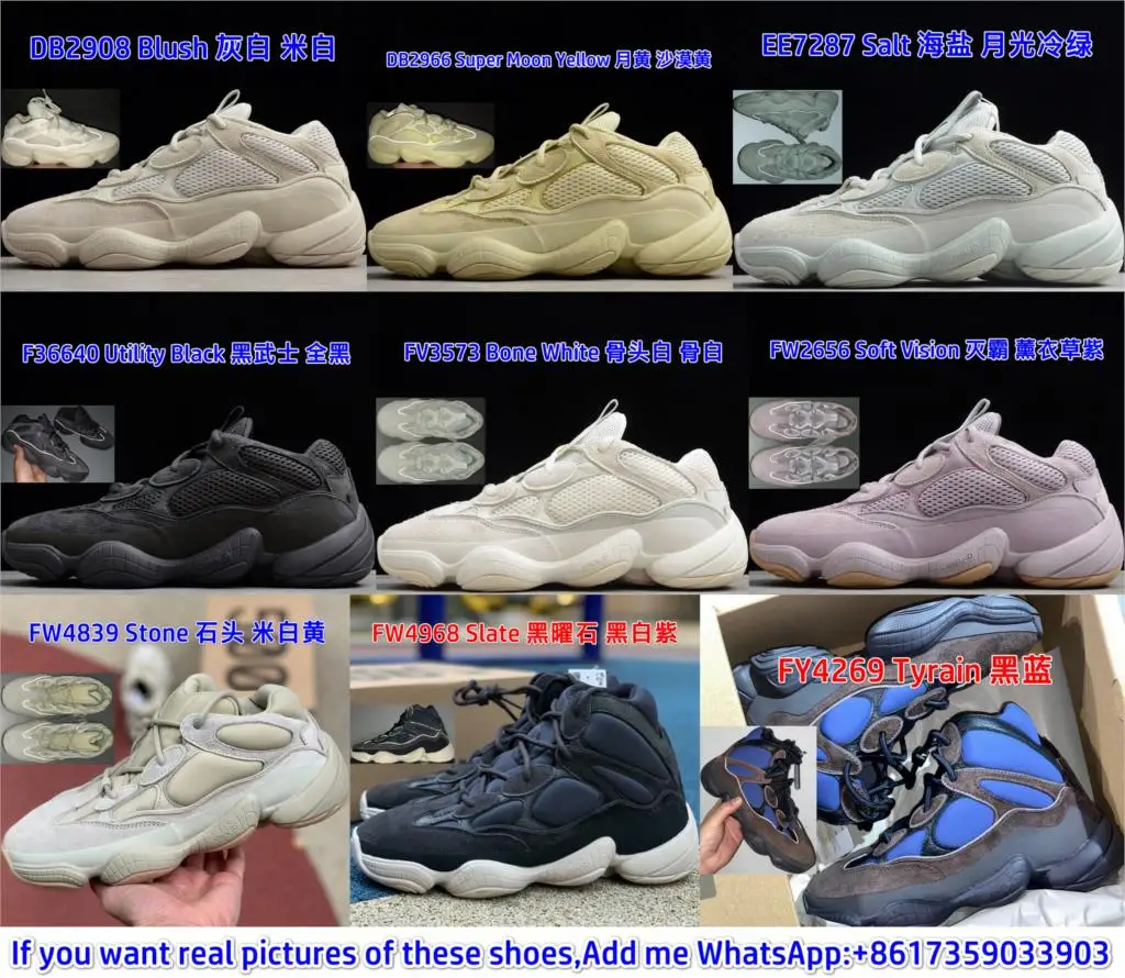 YZYBoots-colorete Super Moon Yellow EE7287, sal F36640, negro, FV3573, FW2656, suave visión, 500, DB2908, DB2966