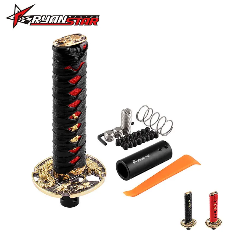 

Cross Border Hot Sales Car Accessories Automobile Gear Shift Knob Samurai Gear Head Automatic Transmission Shift Lever