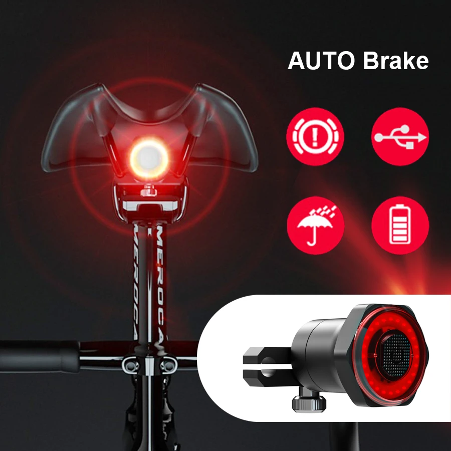 brake sensing bike light