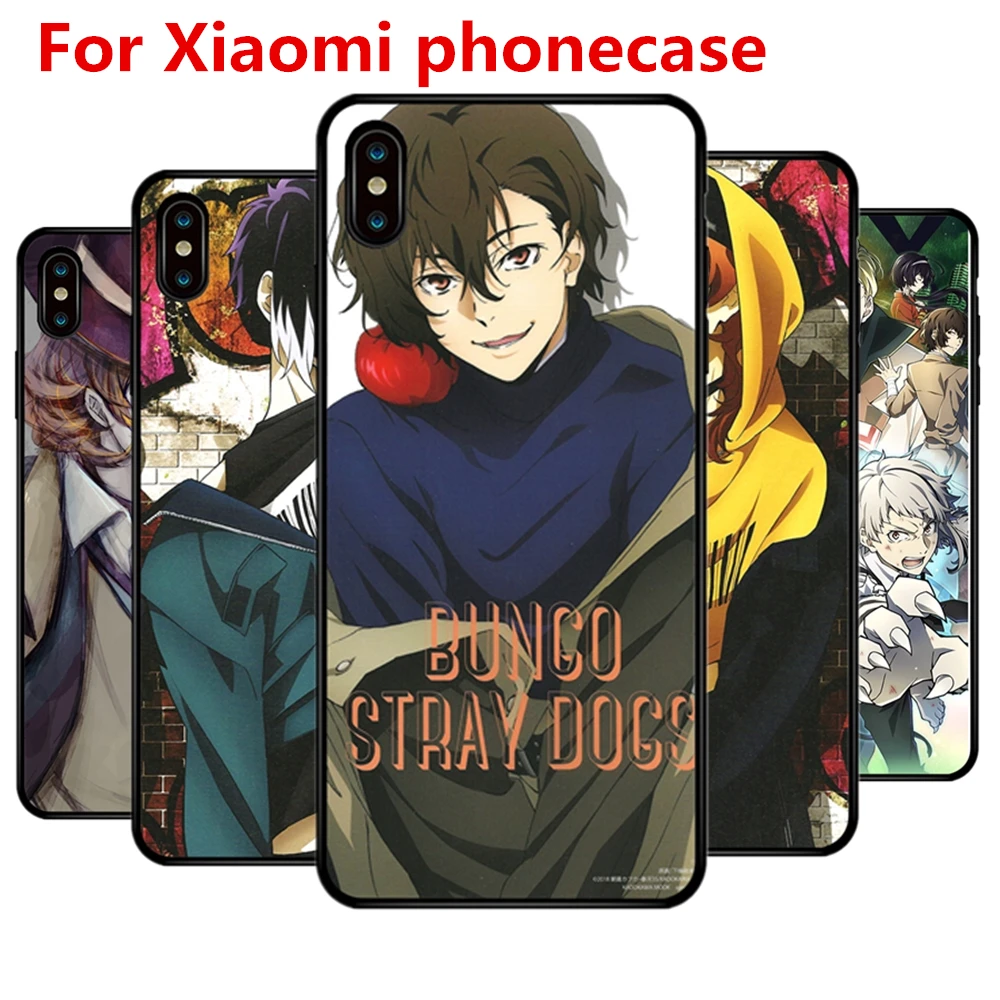Мягкий чехол Bungou для телефона с изображением бродячих собак Dazai Chuuya atсуси Xiaomi 5 6 8 9