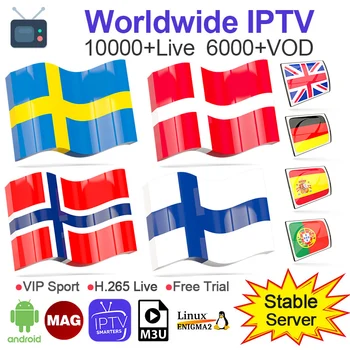 

1 Year IPTV M3u Netherland Sweden Subscription IPTV Reseller Panel Poland Albania Switzerland Free Test for Smart TV Android