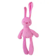 Lalka-królik Baby Sleep wygodna zabawka pluszowa zabawka beżowa przyciąga uwagę dzieci Foster ciekawość dzieci tanie tanio OCDAY CN (pochodzenie) Rabbit Doll super smooth short plush Lalka pluszowa nano Miękkie i pluszowe Unisex other Animals
