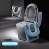 Folding Infant Potty Seat Urinal Backrest Training Chair with Step Stool Ladder for Baby Toddlers Boys Girls Safe Toilet Potties ► Photo 3/6