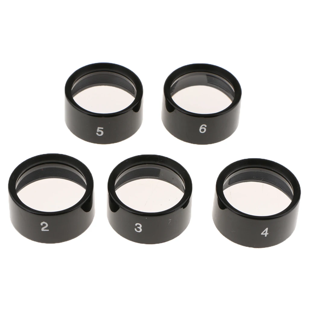 

2.5X-15X Adjustable Glasses Shaped Telescope With 2X 3X 4X 5X 6X Lens Black