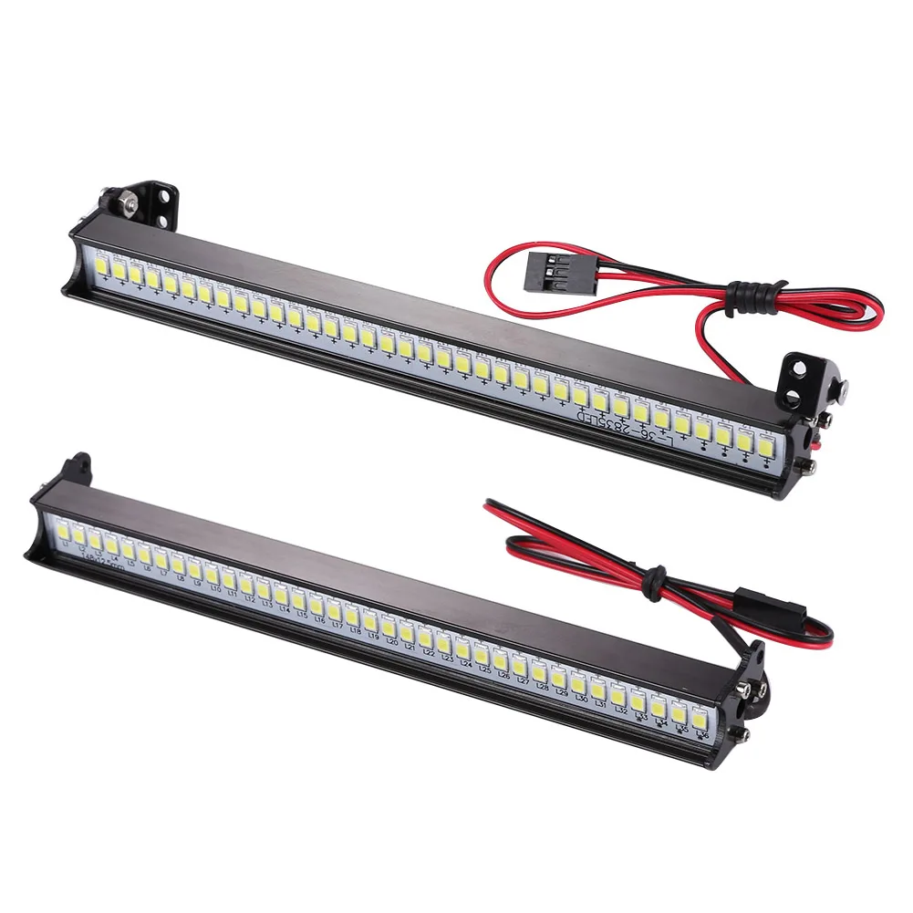 1 Pcs Super Bright 36 LED Light Bar Roof Lamp For Traxxas SCX10 TRX4 RC I9N2