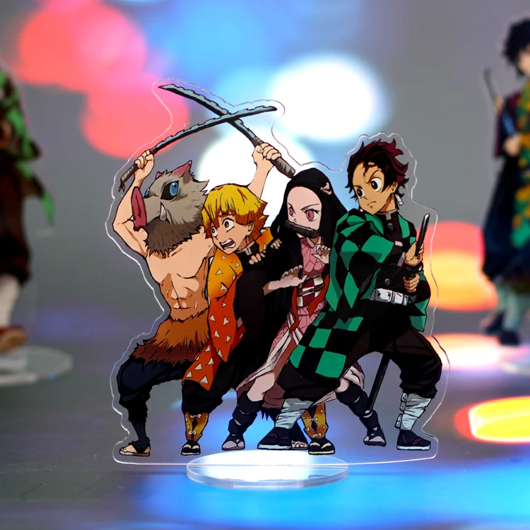 Фигурка из аниме рассекающий демонов: Kimetsu no Yaiba модель на акриловой подставке