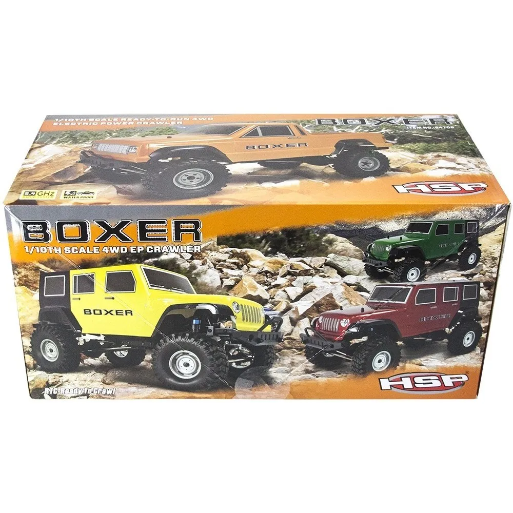 Rc Crawler Hsp Boxer Pro 4wd 1:10 